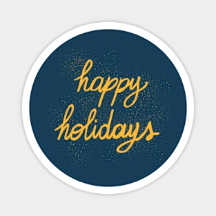 Happy holidays Magnet